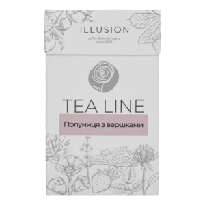 Фруктовий чай Illusion Полуниця з вершками